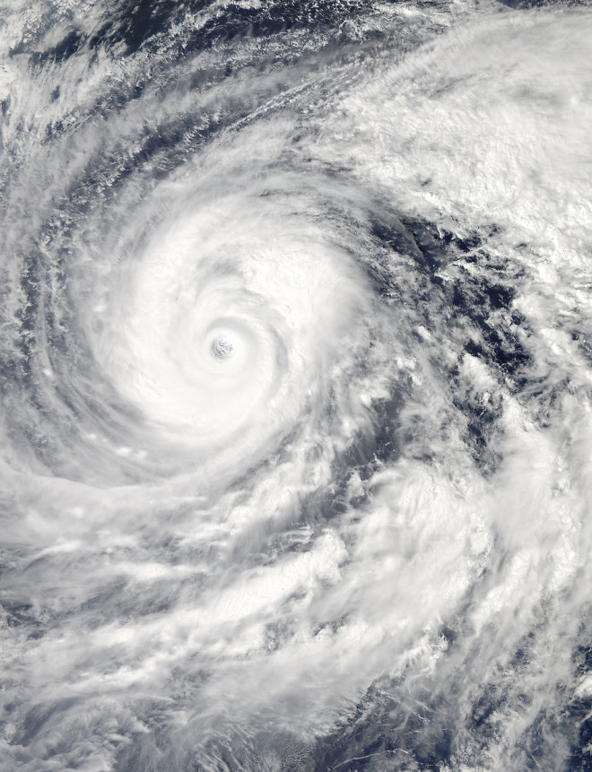国際宇宙ステーションからの台風19号映像！台風の名前はヴォンフォン。その意味は？